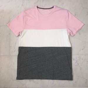 Color Block Soft Wash Tee